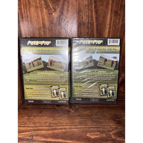 New Path-Pro Golf 3 DVD Set Volumes 1-3 Gary McCord Quick Fixes Beginner to Tour - Picture 4 of 4